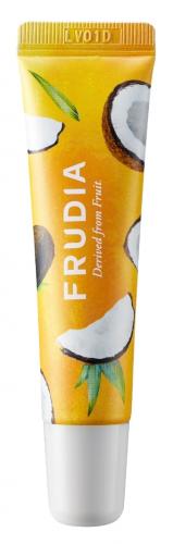 Фрудиа Смягчающий крем для губ с кокосом, 10 г (Frudia, Уход за губами)