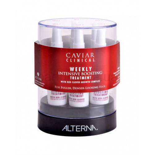 Альтерна Уход-активатор для роста волос Weekly Intensive Boosting Treatment, 6 шт*6,7 мл (Alterna, Caviar)