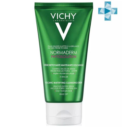 Виши Матирующий гель для умывания для жирной кожи Phytosolution,125 мл (Vichy, Normaderm), фото-3
