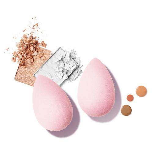 Бьютиблендер Набор 2 спонжа micro.mini bubble, нежно-розовый (Beautyblender, Спонжи), фото-2