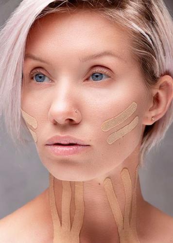 Кинезио тейп для эстетического тейпирования Lifting Tape (Бьюти тейпы), фото-7
