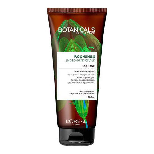 Лореаль Бальзам для повреждённых волос Botanicals Coriander 200 мл (L'Oreal Paris, Botanicals)