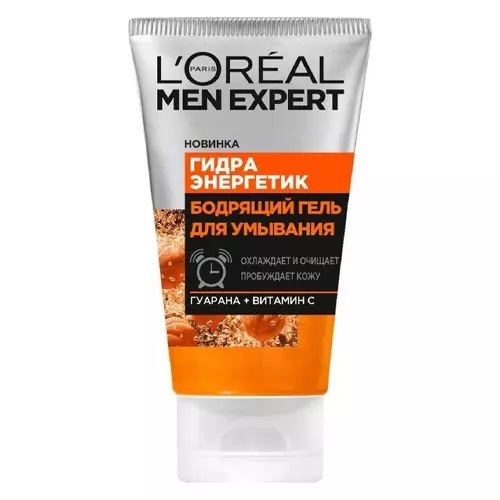 Лореаль Гель для умывания &quot;Гидра Энергетик&quot;, 100 мл (L'Oreal Paris, Men expert)