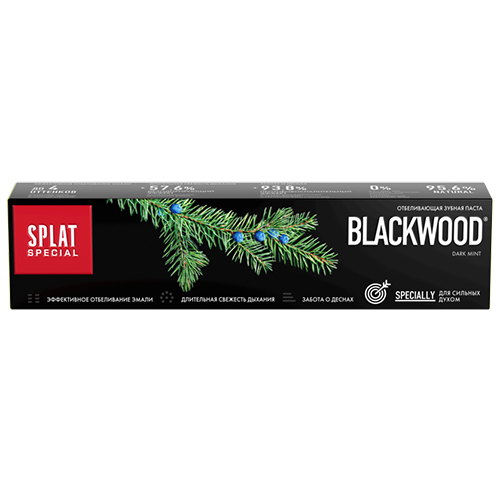 Сплат Зубная паста Blackwood, 75 мл (Splat, Special), фото-4