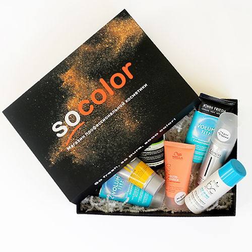 Соколор Бьюти Бокс Коробочка красоты Socolor Happy Birthday box (SocolorBeautyBox, BeautyBox), фото-2