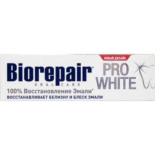 Биорепейр Зубная паста Pro White Про Вайт, 75 мл (Biorepair, Отбеливание и лечение), фото-8