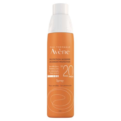 Авен Солнцезащитный спрей SPF 20 Умеренная защита, 200 мл (Avene, Suncare)