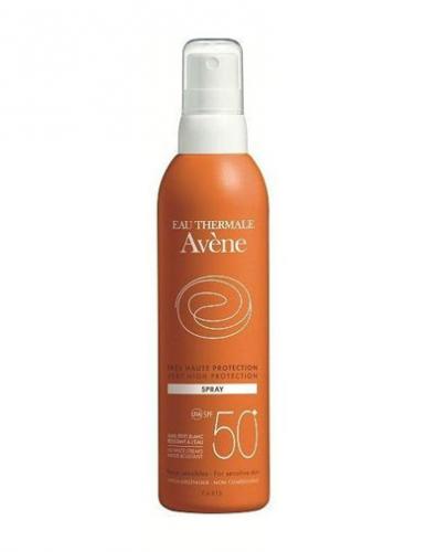 Авен Cолнцезащитный спрей SPF 50+, 200 мл (Avene, Suncare), фото-2