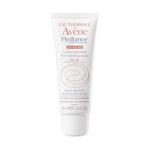 Авен Увлажняющий защитный крем для сухой кожи Гидранс Оптималь UV20 Риш 40 мл (Avene, Hydrance)