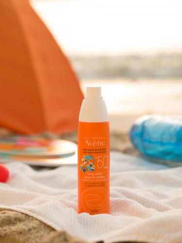 Авен Детский солнцезащитный спрей SPF 50+, 200 мл (Avene, Suncare), фото-5