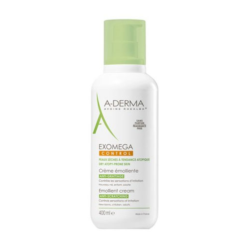 Адерма Смягчающий крем, 400 мл (A-Derma, Exomega Control)