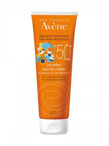 Авен Солнцезащитное Детское молочко SPF 50+, 250 мл (Avene, Suncare)