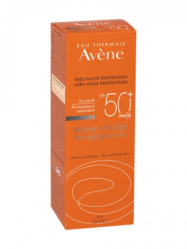 Авен Антивозрастная защита от солнца Anti-aging suncare SPF50+, 50 мл (Avene, Suncare), фото-5