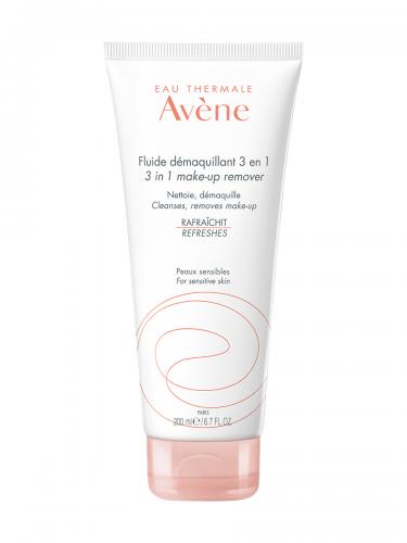 Авен Флюид для снятия макияжа 3 в 1, 200 мл (Avene, Sensibles)