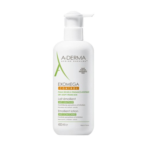 Адерма Cмягчающий лосьон, 400 мл (A-Derma, Exomega Control)