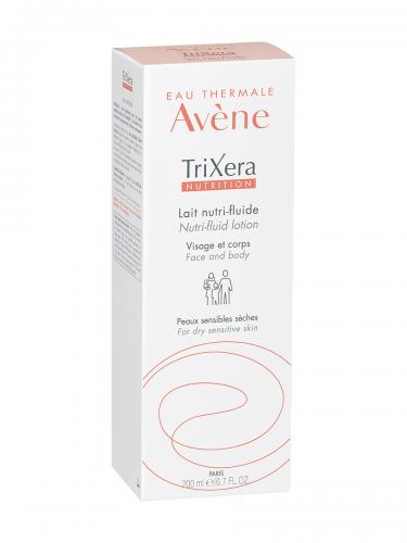 Авен Трикзера Легкое питательное молочко Nutrition, 200 мл (Avene, TriXera+), фото-6