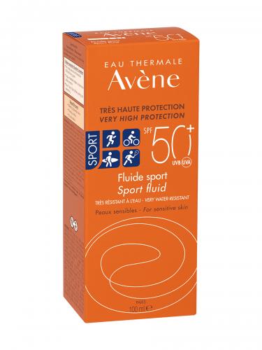 Авен Солнцезащитный флюид Спорт SPF 50+, 100 мл (Avene, Suncare), фото-5