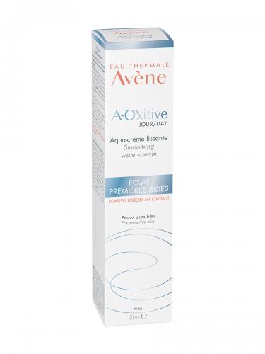 Авен Разглаживающий дневной аква-крем Day Smoothing Water-Cream Sensitive Skins, 30 мл (Avene, A-Oxitive), фото-6