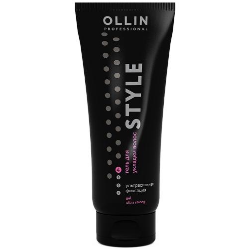 Оллин Гель для укладки волос ультрасильной фиксации, 200 мл (Ollin Professional, Style), фото-3
