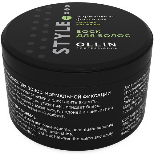 Оллин Воск для волос нормальной фиксации, 50 мл (Ollin Professional, Style)