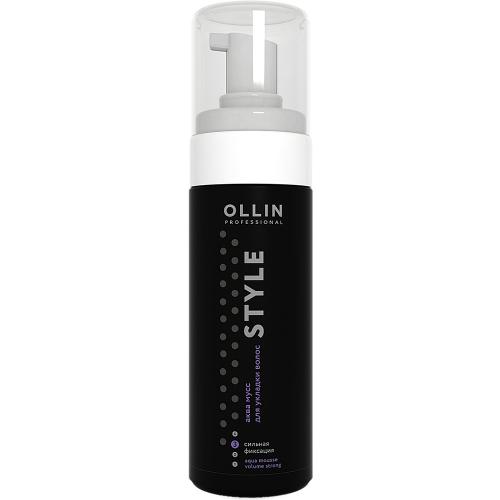 Оллин Аквамусс для укладки сильной фиксации, 150 мл (Ollin Professional, Style)