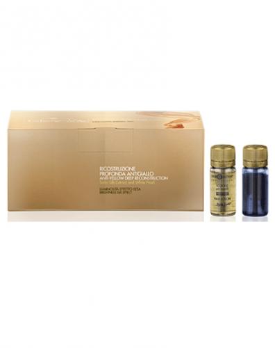 Inimitable Blonde Глубокое восстановление с анти-желтым эффектом 5х10 мл + 5х10 мл (Inimitable Color)