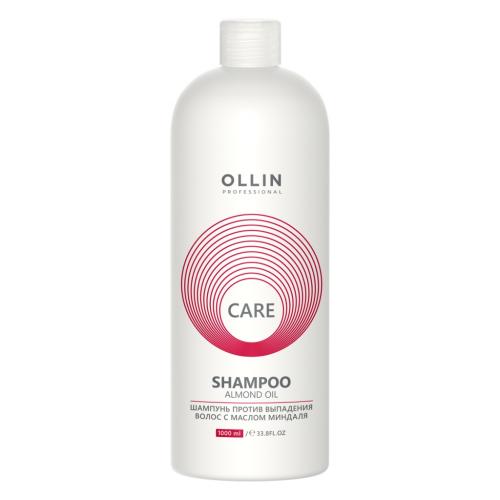 Оллин Шампунь против выпадения волос с маслом миндаля, 1000 мл (Ollin Professional, Уход за волосами, Care)