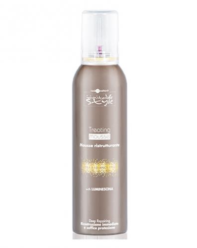 Illuminating Styling Treating Mousse Восстанавливающий мусс, 200 мл (Inimitable Style)