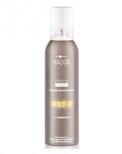 Хэир Компани Профешнл Illuminating Styling Treating Mousse Восстанавливающий мусс, 200 мл (Hair Company Professional, Inimitable Style)