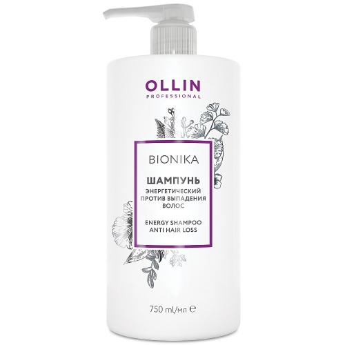 Оллин Энергетический шампунь против выпадения волос, 750 мл (Ollin Professional, Уход за волосами, BioNika)