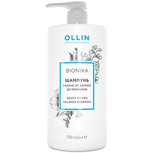 Оллин Шампунь Баланс от корней до кончиков, 750 мл (Ollin Professional, Уход за волосами, BioNika)