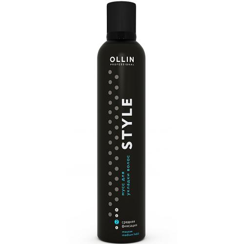 Оллин Мусс для укладки волос средней фиксации, 250 мл (Ollin Professional, Style)