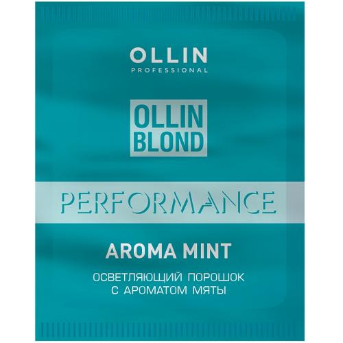 Оллин Осветляющий порошок с ароматом мяты, 30 г (Ollin Professional, Окрашивание волос, Ollin Performance)