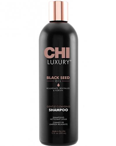 Чи Шампунь Luxury с маслом семян черного тмина для мягкого очищения волос, 355 мл (Chi, Luxury)