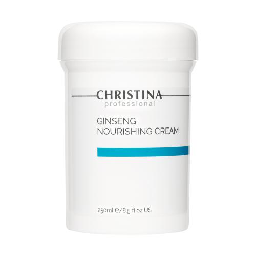 Кристина Питательный крем для нормальной кожи «Женьшень», 250 мл (Christina, Препараты общей линии)