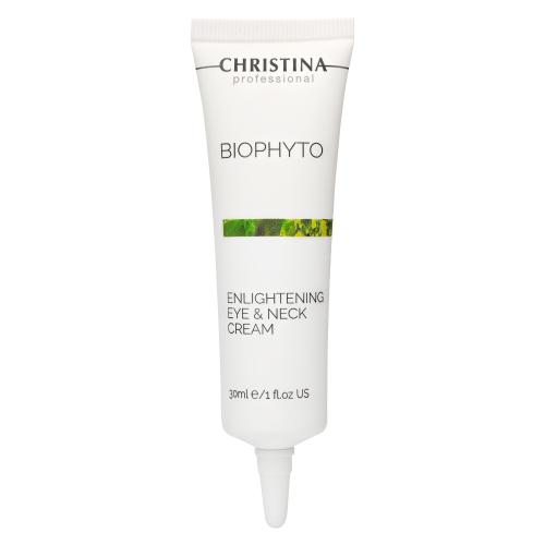 Кристина Осветляющий крем для кожи вокруг глаз и шеи, 30 мл (Christina, Bio Phyto)