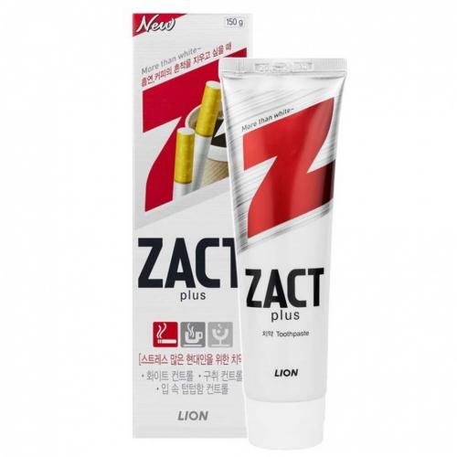 СиДжей Лайон Отбеливающая зубная паста Zact, 150 г (CJ Lion, Для полости рта)