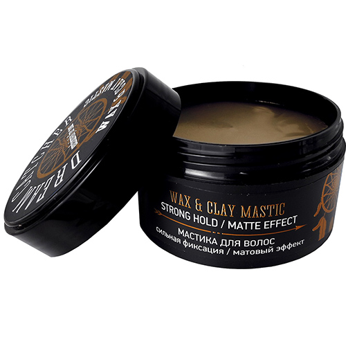 WAX&amp;CLAY MASTIC мастика для волос cильная фиксация/ матовый эффект, 100 гр (Стайлинг)