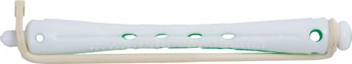 Деваль Про Коклюшки бело-зеленые, длинные, диаметр 6 мм, 12 шт (Dewal Pro, Бигуди и коклюшки)