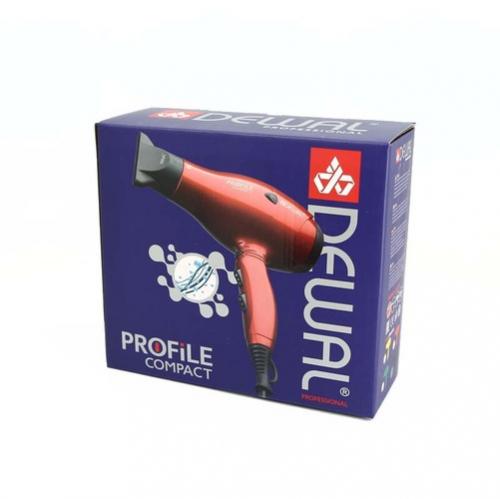 Деваль Про Фен Profile Compact черный с ионизацией, 2 насадки, 2000 Вт (Dewal Pro, Фены), фото-2