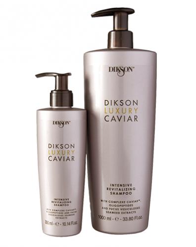 Диксон Интенсивный ревитализирующий шампунь Intensive And Revitalising Shampoo, 300 мл (Dikson, Luxury Caviar), фото-2