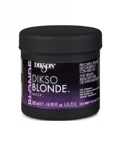 Диксон Mаска для обработанных, обесцвеченных и мелированных волос, 500 мл (Dikson, Dikso Blonde)