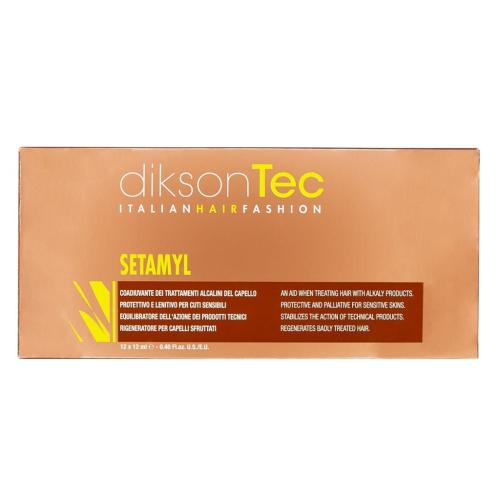 Диксон Ампульное средство при химической обработке волос Setamyl, 12х12 мл (Dikson, Лечебные средства)