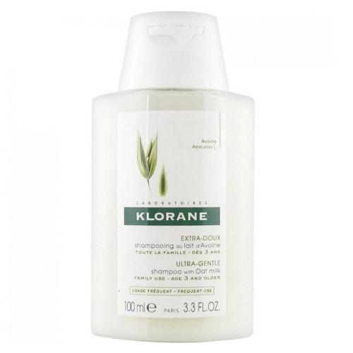 Клоран Шампунь для волос с молочком овса сверхмягкий для частого применения, 100 мл (Klorane, Ultra Gentle)