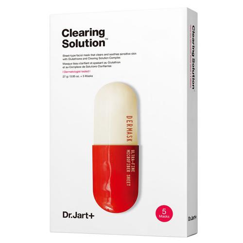 Доктор Джарт Очищающая маска &quot;Капсулы красоты&quot; Clearing Solution, 27 г* 5 шт. (Dr. Jart+, Dermask)