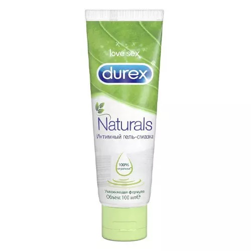 Дюрекс Интимный гель-смазка Naturals, 100 мл (Durex, Гель-смазка)