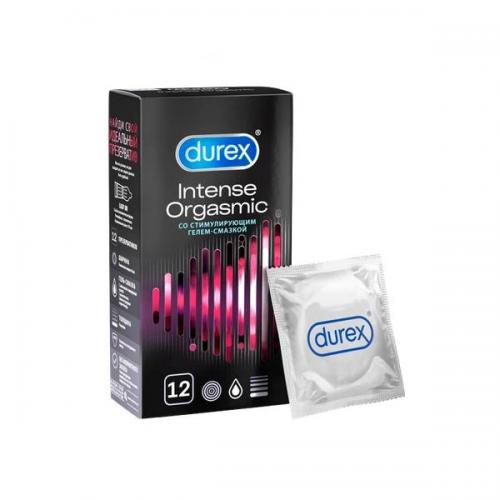 Дюрекс Презервативы Intense Orgasmic рельефные, 12 шт (Durex, Презервативы)