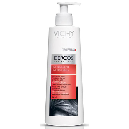 Виши Шампунь тонизирующий от выпадения волос Деркос 400 мл (Vichy, Dercos)