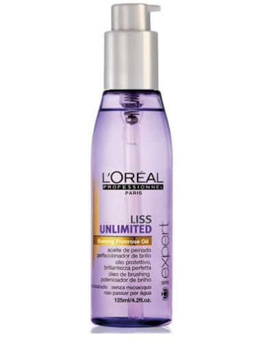 Лореаль Профессионель Лисс Анлимитед Термозащитное масло-сияние 125 мл (L'Oreal Professionnel, Уход за волосами, Liss Unlimited)
