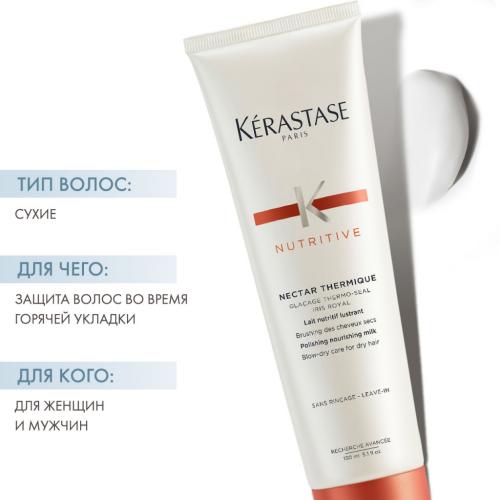 Несмываемый Термо-уход Нектар Термик, 150 мл (Nutritive, Irisome), фото-2